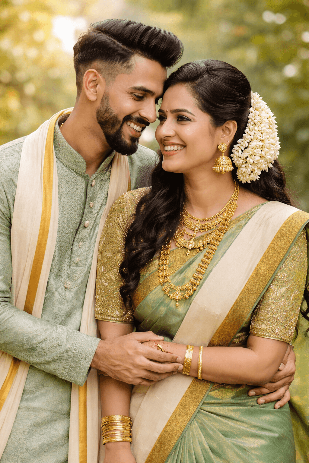Happy Couple - Ajay & Shwetha